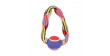 ZOLUX Zabawka ze sznura z piłką tenisową - pierścień 23 cm