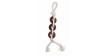 ECOMFY Zabawka Dental Toother Eco Woody 30 cm - 3 elementy