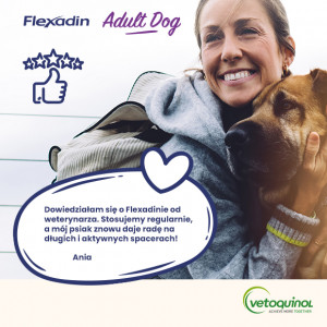 VETOQUINOL Flexadin Adult Dog 60 kąsków