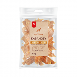 MACED Super Premium Kabanosy drobiowe z ryżem