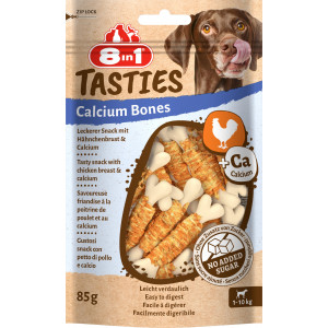 8in1 Przysmak Tasties Calcium Bones 85g