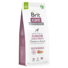 BRIT CARE Dog Sustainable Junior Large Breed Chicken & Insect