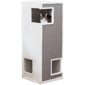 TRIXIE Drapak wieża dla kota Gerardo 100 cm - biało/szary