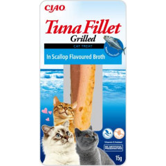 INABA CAT TUNA filet z tuńczyka w bulionie z przegrzebków 15g