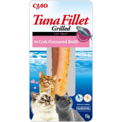 INABA CAT TUNA filet z tuńczyka w bulionie z kraba 15g