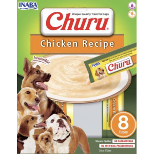 INABA DOG CHURU 8P chicken - kurczak 8x 20g (160g)