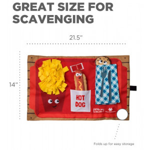 NINA OTTOSSON Gra interaktywna / mata węchowa 56 x 36 cm - fast food