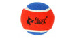 DINGO Zabawka dla psa piłka tenisowa Ø 5 cm z piszczałką