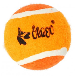 DINGO Zabawka dla psa piłka tenisowa Ø 6,5 cm piankowa