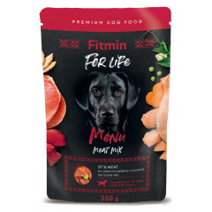 FITMIN For Life Dog Menu Meat Mix 350g (saszetka)