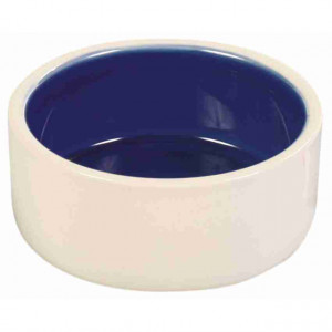 TRIXIE Miska ceramiczna kremowo / niebieska