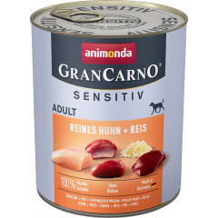 ANIMONDA GranCarno Sensitiv - Kurczak z ryżem