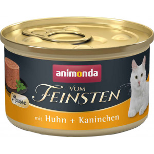 ANIMONDA Cat Vom Feinsten Mus - kurczak z królikiem 85g