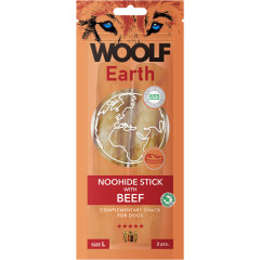 WOOLF Earth Noohide L stick with Beef 85g
