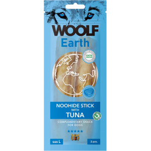 WOOLF Earth Noohide L stick with Tuna 85g