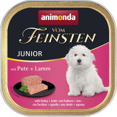 ANIMONDA Dog Vom Feinsten Junior - Indyk z jagnięciną 150g