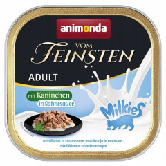 ANIMONDA Cat Vom Feinsten Adult Milkies - Królik w sosie śmietanowym 100g