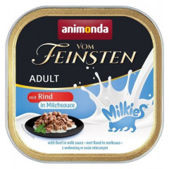 ANIMONDA Cat Vom Feinsten Adult Milkies - Wołowina w mlecznym sosie 100g