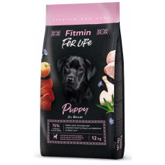 FITMIN Dog For Life Puppy All Breeds 12kg