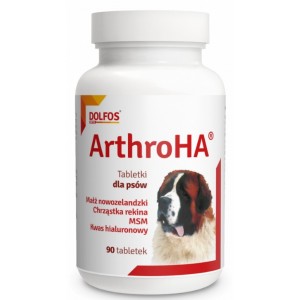 DOLFOS Arthro Ha - Preparat chondroprotekcyjny - wspomaga leczenie schorzeń stawów u psów