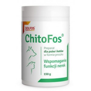DOLFOS Chitofos - Suplement diety dla psów i kotów wspomagający funkcje nerek