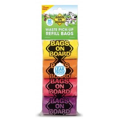 BAGS ON BOARD woreczki 4 x 15 - Rainbow