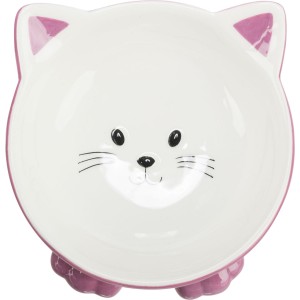 TRIXIE Miska ceramiczna w kształcie kota 150ml / 14 cm