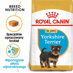 ROYAL CANIN BHN Yorkshire Terrier Puppy 29 1,5kg PROMO Uszkodzenie