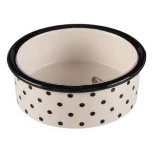 TRIXIE Miska ceramiczna dla kota Zentangle 0,3 l / ø 12cm