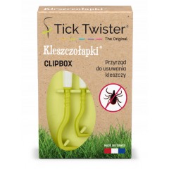 PORTICA Tick Twister Kleszczołapki ClipBox (1 opakowanie)