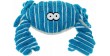 COMFY Zabawka materiałowa Toy Velvet 17 cm - niebieski krab