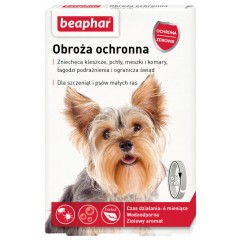 BEAPHAR Obroża BEA naturalna zapachowa S - obroża ochronna dla szczenia i małych psów
