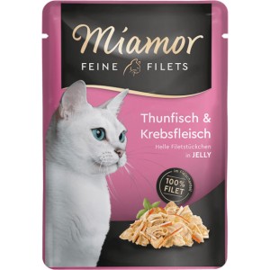 MIAMOR Feine Filets w galaretce saszetka - tuńczyk z rakami