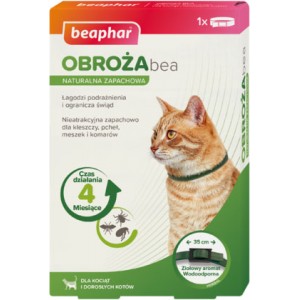 BEAPHAR Obroża BEA naturalna zapachowa dla kotów