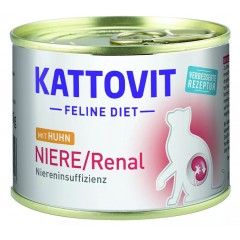 KATTOVIT Feline Diet Renal Kurczak 185g