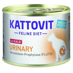 KATTOVIT Feline Diet Urinary Cielęcina 185g