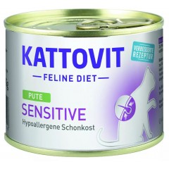 KATTOVIT Feline Diet Sensitive Indyk 185g