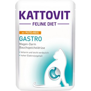 KATTOVIT Feline Diet Gastro Indyk z ryżem 85g