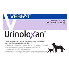 VEBIOT Urinoloxan DOG / CAT 60 tabl.