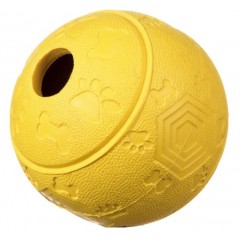 BARRY KING Piłka na przysmaki z labiryntem M (8cm) - żółta