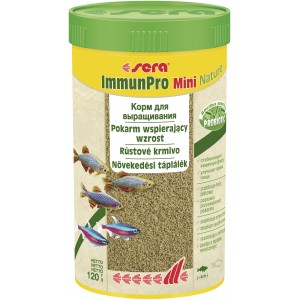 SERA ImmunPro Mini Nature - Pokarm wspierający wzrost 120g