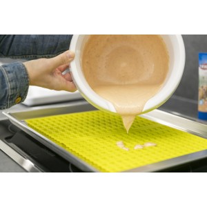 TRIXIE Mata do pieczenia przekąsek w kości 38 x 28 cm - żółty