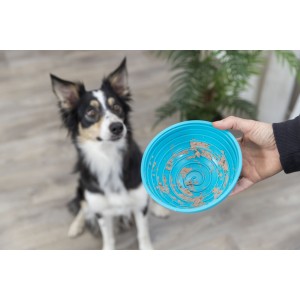 TRIXIE Lick'n'Snack Bowl miska do lizania dla psa ø 16 cm - niebieski