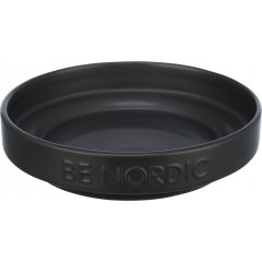 TRIXIE BE NORDIC miska ceramiczna dla kota 0,3l /o 16 cm - czarny