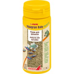 SERA Vipagran Baby Nature - pokarm wspierający wzrost (płatki) 50ml
