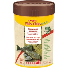 SERA Wels-Chips Nature - pokarm dla bocji i ryb sumokształtnych 100 ml