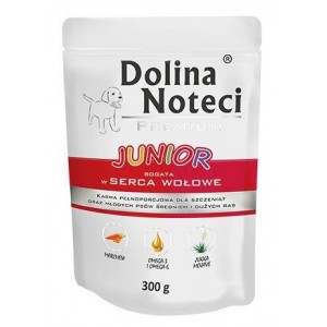 DOLINA NOTECI Premium Junior - Serca wołowe (Saszetka)