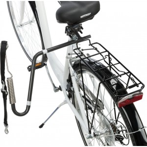 TRIXIE Zestaw rowerowy ze smyczą do roweru kształt U - rozm. M-XL