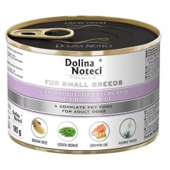 DOLINA NOTECI Premium Małe Rasy - królik, fasolka, ryż brązowy