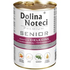 DOLINA NOTECI Premium Senior - Cielęcina Marchew Tymianek